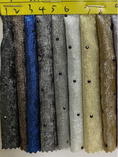 GZ-KD  燙珠細閃閃光布 細節-1